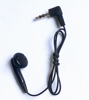 Écouteurs mono, livraison gratuite, produits, écouteurs mono filaires jetables 3,5 mm, écouteurs pour guide touristique/écouteurs mono unilatéraux