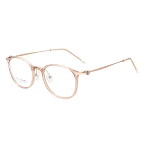 Hot Sale PPSU Titanium Eyeglass Frames Anti Blue Light Computer OEM Eye Glass Frames Optical Glasses For Women Men
