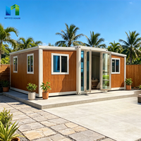 MZ ECO Maison Conteneur Modulaire Extensible Moderne Résistante aux Tremblements de Terre Maison Mobile Préfabriquée Pliante Mur Extérieur Hôtel Villa