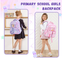Mochila Infantil para Niñas, Bolsas Escolares para Estudiantes de Secundaria, Bolsa para Libros para Primaria