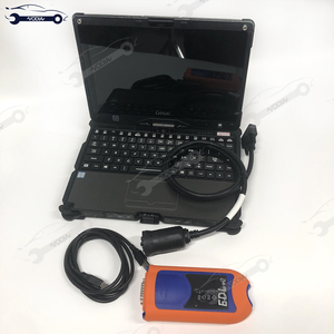 Herramienta de diagnóstico EDL V2, interfaz de servicio de enlace de datos electrónico, kit de diagnóstico para camiones, escáner de diagnóstico JD V2 Driver + computadora portátil v110 - Product Image 5