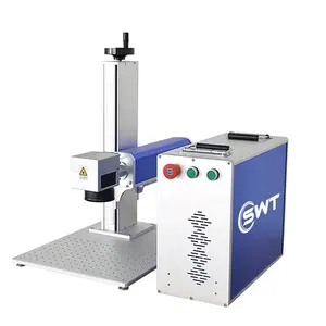 SWT Co2 laser marking engraving machine for wood bamboo wooden box jeans engraving with 20w 30w 50w lazer marker