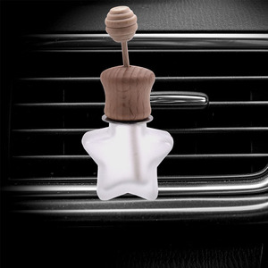 Vetro vuoto nuovo arrivo appeso vetro liquido auto profumo profumo bottiglia di ricarica per auto con clip - Product Image 5