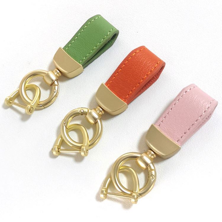 Factory Wholesale Leather Key Chains Ready