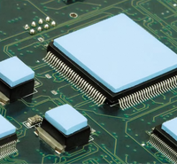 Usine du Guangdong, tissu en silicone thermiquement conducteur de haute qualité, sur mesure, accepte les petites commandes