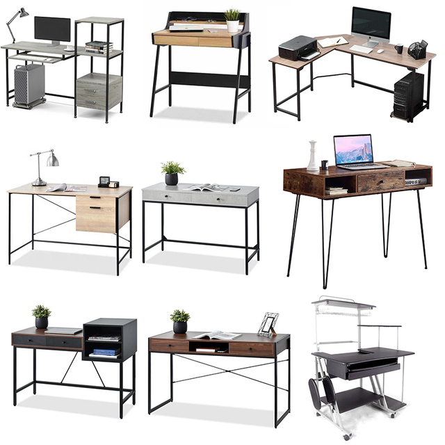 High Quality Ergonomic Modern Office Computer Table Sit Stand Desk Single Motor Standing Desk Electric Height Adjustable Desk