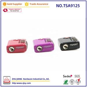 TS9125 टिकाऊ जस्ता प्लेटेड मिश्र धातु पासवर्ड एंटी-चोरी पैडलॉक मिनी यात्रा सामान लॉक - Product Image 6