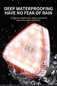 <span class=keywords><strong>Luz</strong></span> Estroboscópica LED Inalámbrica con Control Remoto, Baliza de <span class=keywords><strong>Emergencia</strong></span> para Auto, Camión, Vehículo, Dron, Lámpara Triangular de Seguridad Portátil RM7 - Product Image 5