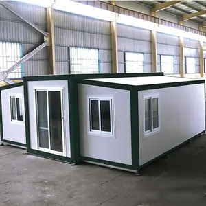 XH 20Ft stanza 2 Hotel con 3 camere da letto che vivono Mini case prefabbricate prefabbricate case Container espandibili