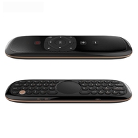 Nouveau clavier miniature Wechip W2 Pro 2022 avec rétroéclairage, télécommande TV, souris aérienne sans fil 2,4 G