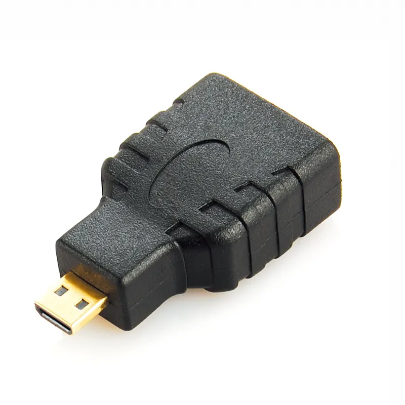 Wistar Hdmi Micro to Hdmi Adapter Converter Hdmi Male to Female Connector TV China Gold Black POLYBAG YAPT-HDMI-131 500PCS 1.4V
