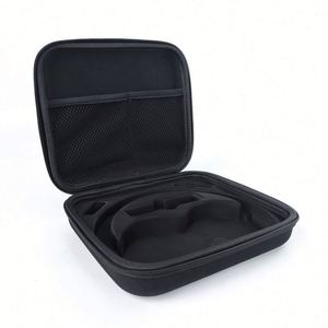 Estuche Rígido Grande para Audífonos, Resistente al Agua, de EVA, para Viaje, Caja de Almacenamiento para Auriculares, Bolsa de EVA Negra para Audífonos Inalámbricos - Product Image 4