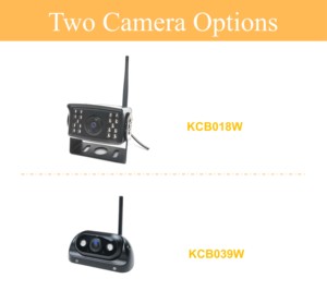 12V-24V xe tải hệ thống camera không dây 2.4GHz AHD 720P xe nâng huấn luyện viên Xe Tải xe không dây sao lưu máy ảnh 7 inch màn hình - Product Image 4