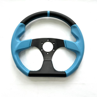 Volant de course universel de haute qualité pour drift et rallye, 13-14 pouces (330-350 mm), logo personnalisé brodé, cuir et suède JDM