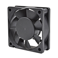 Ventilateur axial DC 60x60x20mm 5-12-24V à roulement à billes/hydraulique, haute qualité, durée de vie de 70 000 heures, ventilateur de refroidissement d'air OEM ODM CE ROHS