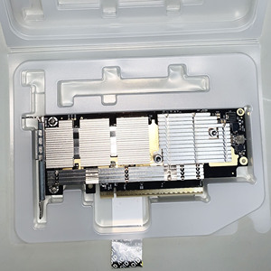 Tarjeta de Interfaz de Red para Servidor AI de 400G, PCIe 5.0, Puerto Único QSFP112, Adaptador para GPU, Centro de Datos, Precio de Fábrica, Stock Interno Disponible - Product Image 1
