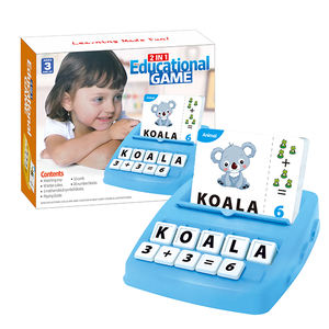 Ensemble complet de jouets éducatifs pour enfants, cartes mémoire assorties, alphabet, nombres, mathématiques, jouets d'apprentissage précoce, en plastique, écologiques - Product Image 6