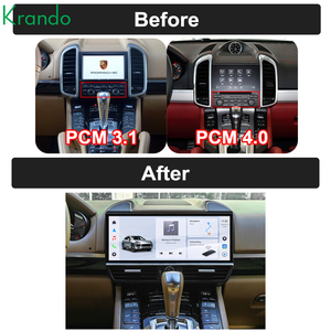 Krando Lettore DVD Android da 12,3 Pollici per Porsche Cayenne 2010 - <span class=keywords><strong>2016</strong></span>, Unità di Navigazione Auto con Carplay Wireless, 4G WIFI, Playstore - Product Image 4