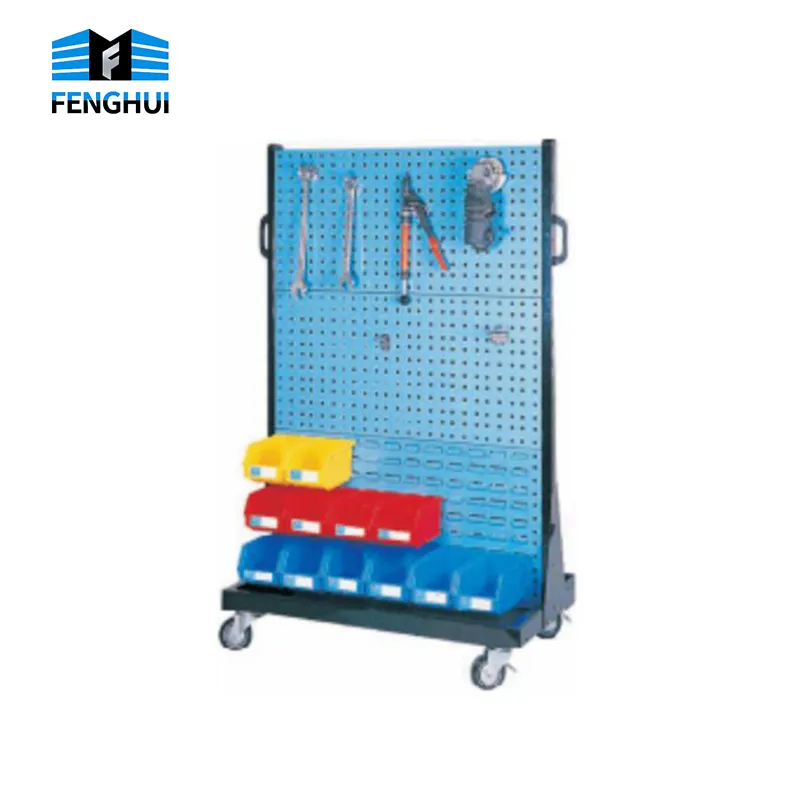 Fenghui kim loại Pegboard Rack hiển thị cho móc Pegboard Kệ Công cụ treo thay thế Hội Đồng Quản Trị