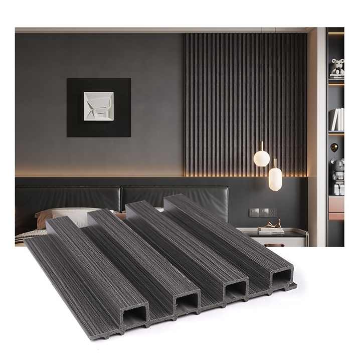 Interior Wooden Grain PVC Wpc Wall Panels Designs for Outdoor ...