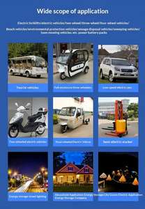 高サイクル角柱型リチウムイオン電池 Hithium 3.2v 50ah 280ah 314Ah Lifepo4 バッテリーセル Lifepo4 50Ah グレードA 電力貯蔵用 - Product Image 5