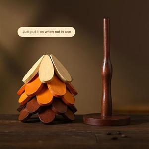 Best Seller <span class=keywords><strong>casa</strong></span> natale sottobicchieri albero in serie di decorazioni <span class=keywords><strong>per</strong></span> la <span class=keywords><strong>casa</strong></span> di lusso pieghevole sottobicchieri a forma di albero di natale sottobicchieri - Product Image 6