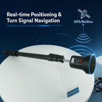 GTJ-L810S Intelligent Wireless Floor Thickness Detector 20-850mm Concrete Slab Tester with GPS BeiDou Navigation & App Control
