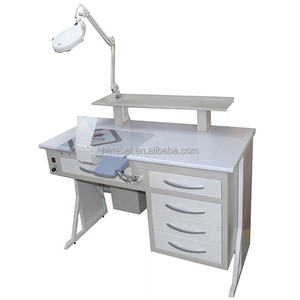Tavolo da lavoro singolo odontotecnico multifunzione 1.2m banco da laboratorio dentale - Product Image 3