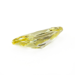 Prix d'usine de Wuzhou, pierres de zircone synthétique en vrac, <span class=keywords><strong>jaune</strong></span> canari, taille <span class=keywords><strong>marquise</strong></span>, pierres de zircone cubique - Product Image 5