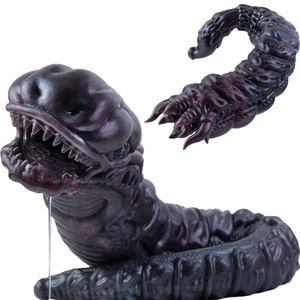 Masturbador de Silicona Líquida de la Serie Deep Cave Worms Fantasy, Experiencia Realista, Diseño de Bomba Manual de un Solo Canal, Juguete para Adultos +18 - Product Image 1