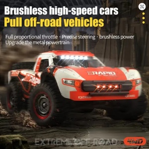 JJRC Q130 1:16 70KM/H 4WD Voiture RC 4 canaux à moteur brushless, Monster Truck de drift haute vitesse, portée de 120m avec télécommande - Product Image 2