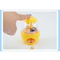 Machine à bonbons ovale en forme d'œuf, support transparent, pour enfants, jouets, offre spéciale