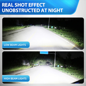 Proyector súper brillante motocicleta Led faro lente Y6 Y6D Mini H4 Led H7 láser faro bombillas Bi coche H4 Led proyector lente - Product Image 6