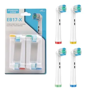 Or-Care Wholesale EB17-X Replaceable Heads For Oral Electric Toothbrush - Up To 100% Plaque Removal