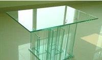 Verre trempé stratifié insonorisant de 2,10 mm pour cloisons de salles de conférence, design moderne, garantie à vie, prix d'usine