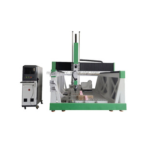 Large Size 4 Axis Cnc Router for 3d Foam Wood Industrial Mould Making
