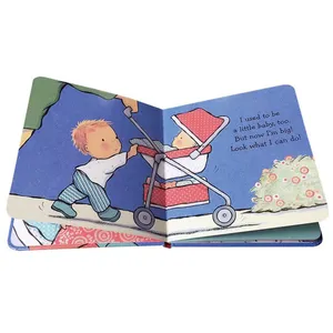 Libro personalizado a todo color para niños, Impresión de cuento corto en inglés, venta al por mayor, barato