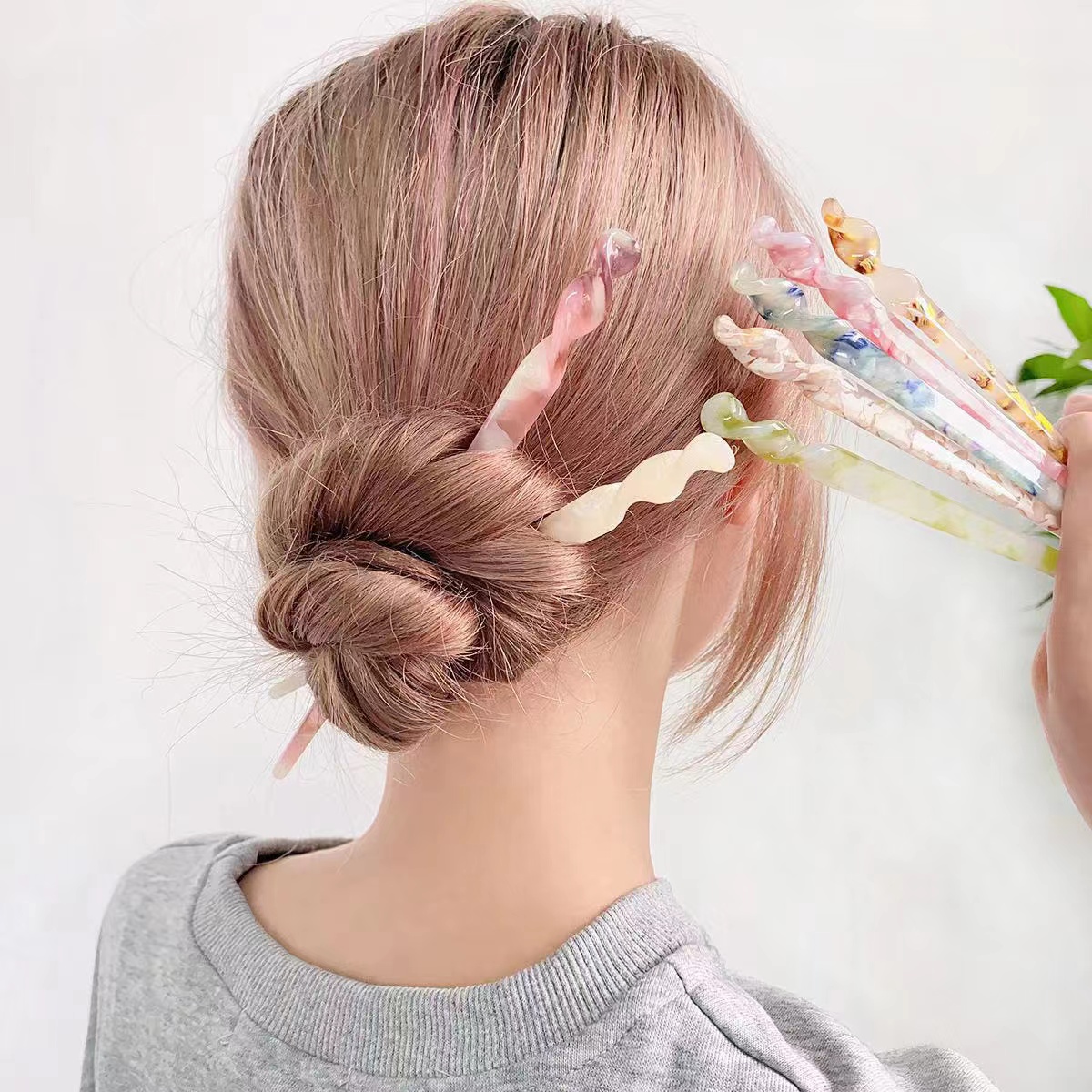 Палочки для еды в китайском стиле, шпильки для волос, свадебные женские аксессуары для волос