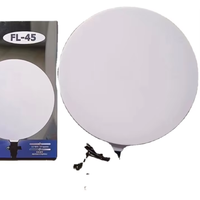 Lumière d'appoint LED ronde grand format FL-45, panneau lumineux à luminosité réglable avec télécommande pour studio, vidéo et diffusion en direct