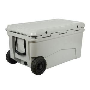 Nevera rotomoldeada Kuer de 70 cuartos con ruedas para camping, pesca y uso al aire libre - Product Image 2