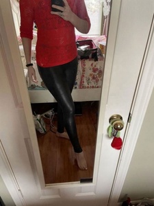 Nuovi Leggings ad Alta Elasticità per Donna, Pantaloni da Fitness e Yoga in <span class=keywords><strong>Ecopelle</strong></span> - Product Image 5