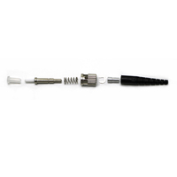 Venta al por mayor SM MM LC SC ST SX DX 2mm 3mm conector de fibra óptica con PC UPC APC virola de fibra de pulido