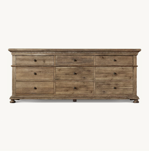 Sassanid OEM, архитектурный классический дизайн, роскошная спальня, св. Джеймс, комод с 9 ящиками - Product Image 2