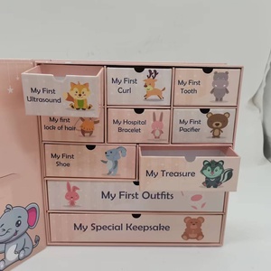 <span class=keywords><strong>Calendrier</strong></span> <span class=keywords><strong>de</strong></span> l'avent fait à la main <span class=keywords><strong>de</strong></span> haute qualité, souvenir <span class=keywords><strong>de</strong></span> noël, boîte cadeau pour nouveau-né, 10 tiroirs en papier - Product Image 2