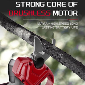 Lithium Ion Electric Pruning Shears 30mm Alloy <b>Blade</b> Cordless Battery Operated Garden Trimmer Right Handed - Product Image 4