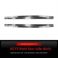 Veidt Convient pour Audi A5 S5 F5 2017-2020 Sportback à quatre portes, jupe latérale, spoiler, petit kit de carrosserie, pièces de modification
