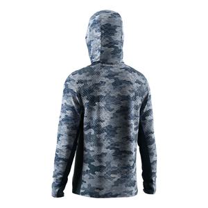 T-shirt à capuche de pêche pour homme, haute performance, séchage rapide, écologique, protection solaire - Product Image 4