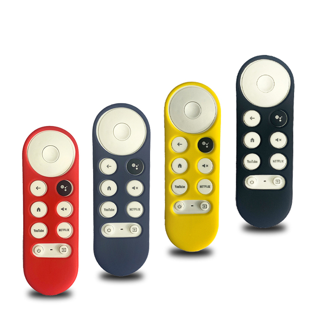 HY Custom Silicone Protect Cover Remote Controller Case for Google 2023 Remote Non-Slip Durable Remote Control