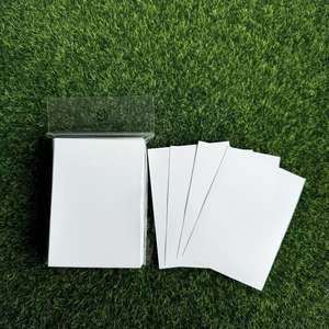 Pochettes pour cartes de visite 66x91mm finition mate avec fermeture éclair, protège-cartes haut de gamme pour TCG - Product Image 5