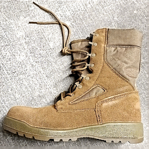 Bottes tactiques en cuir suédé respirant TSB21-12 DMS pour hommes, marron, vert, noir, bottes tactiques du désert en suédé, bottes tactiques noires - Product Image 2